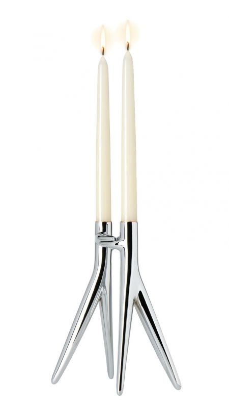 Abbracciaio Candlestick Kartell Chrome